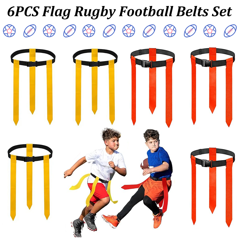 Sports Equipment For Kids - مجموعة من 6 أحزمة قابلة للتعديل