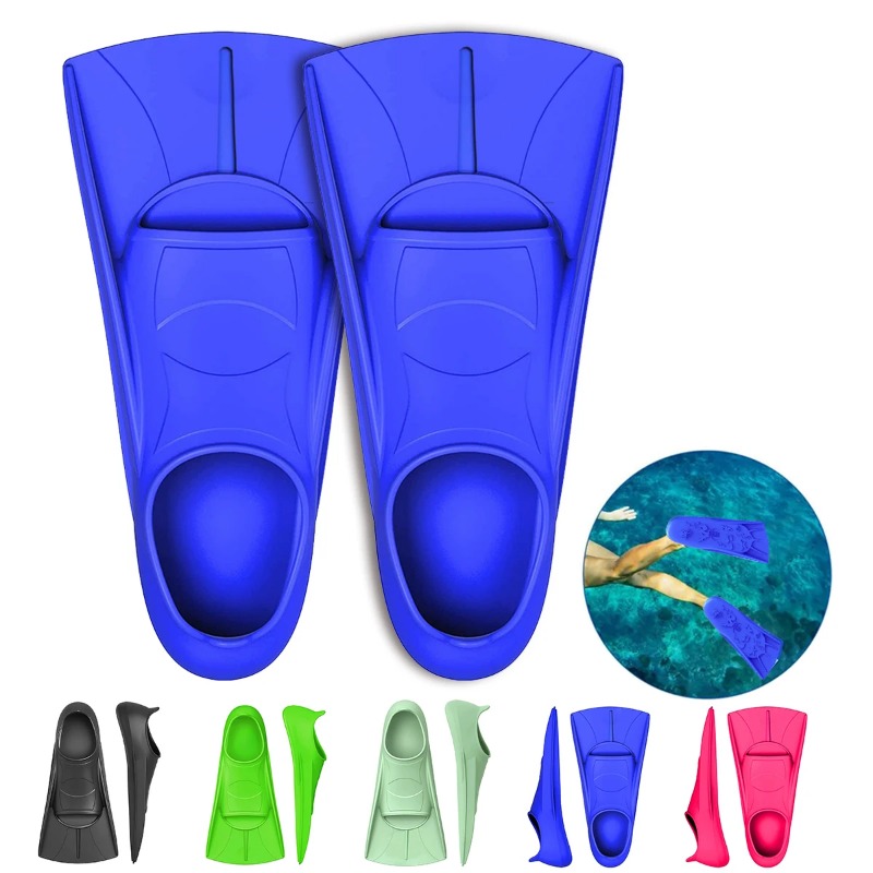 Swim Fin Short Blade - زعانف سباحة خفيفة الوزن قصيرة الشفرات
