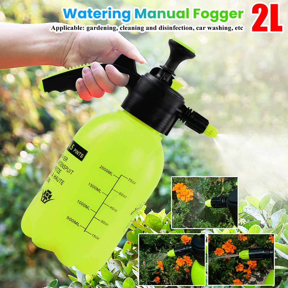 Sports Equipment Disinfectant Spray - 2L ضغط اليد بخاخ المياه قابل
