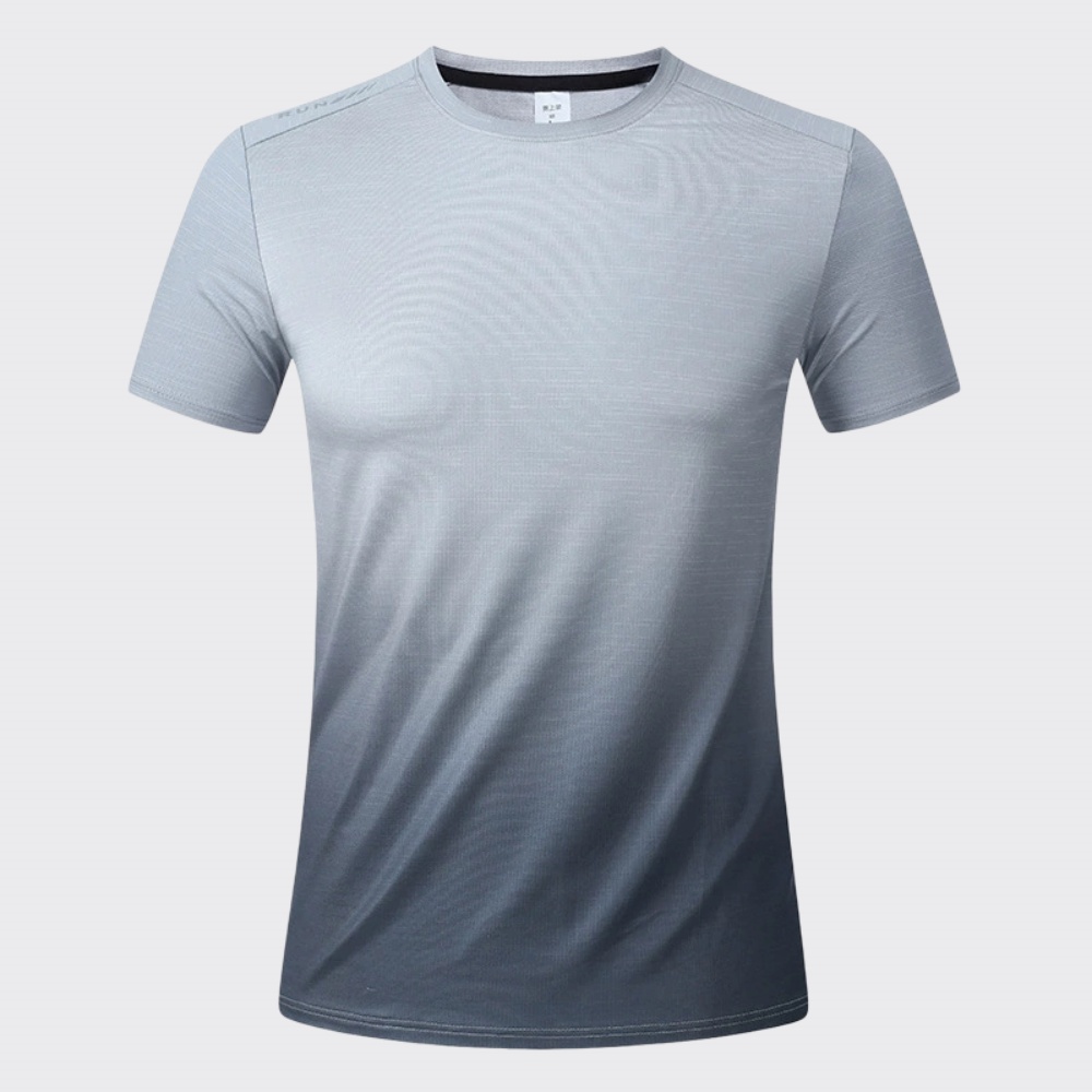 Sports Equipment Logos - قميص رياضي للرجال للجري واللياقة البدنية،