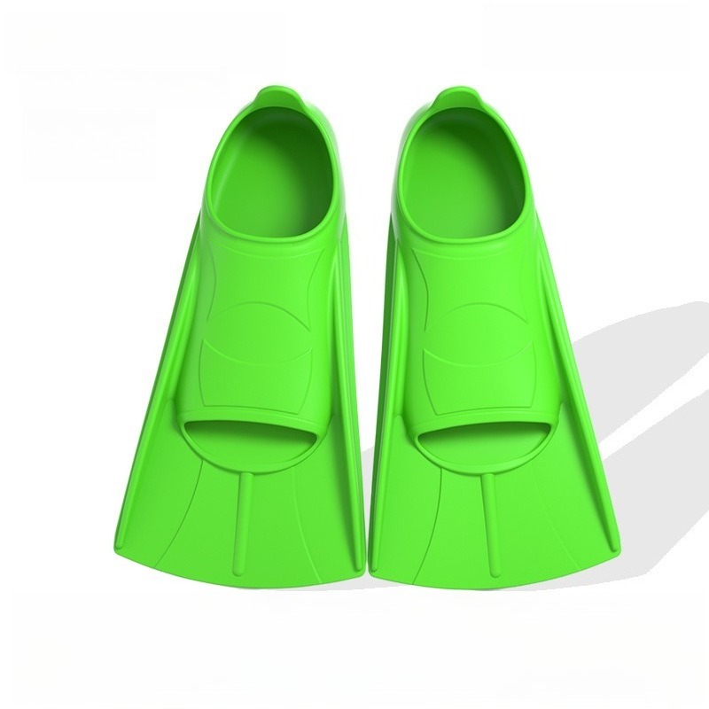 Swim Fin Short Blade - بلون قصير سيليكون الضفدع أحذية المهنية
