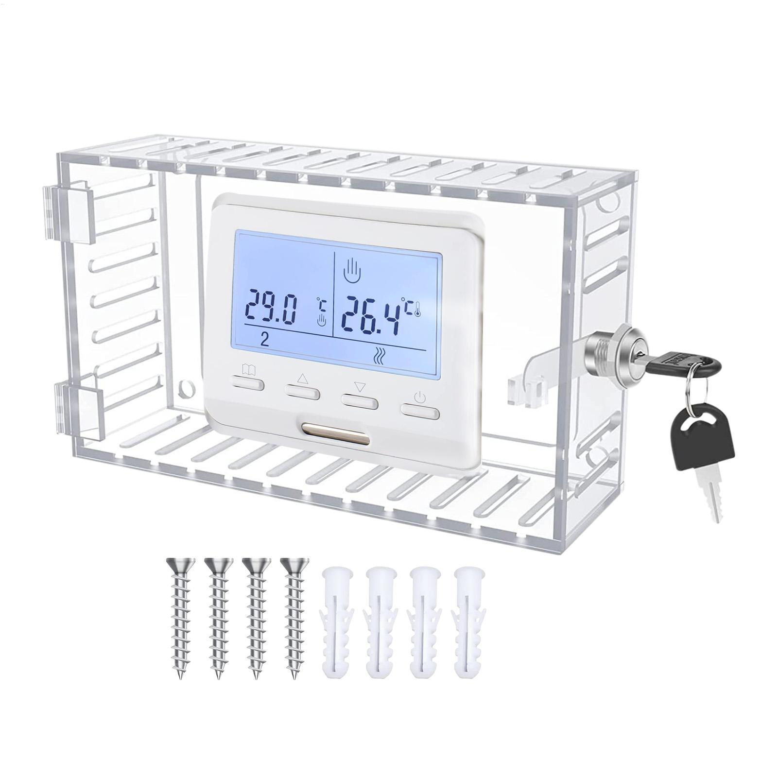 صندوق قفل الترموستات الشفاف ال - مراجعة Sports Equipment Organizer Garage وسعره