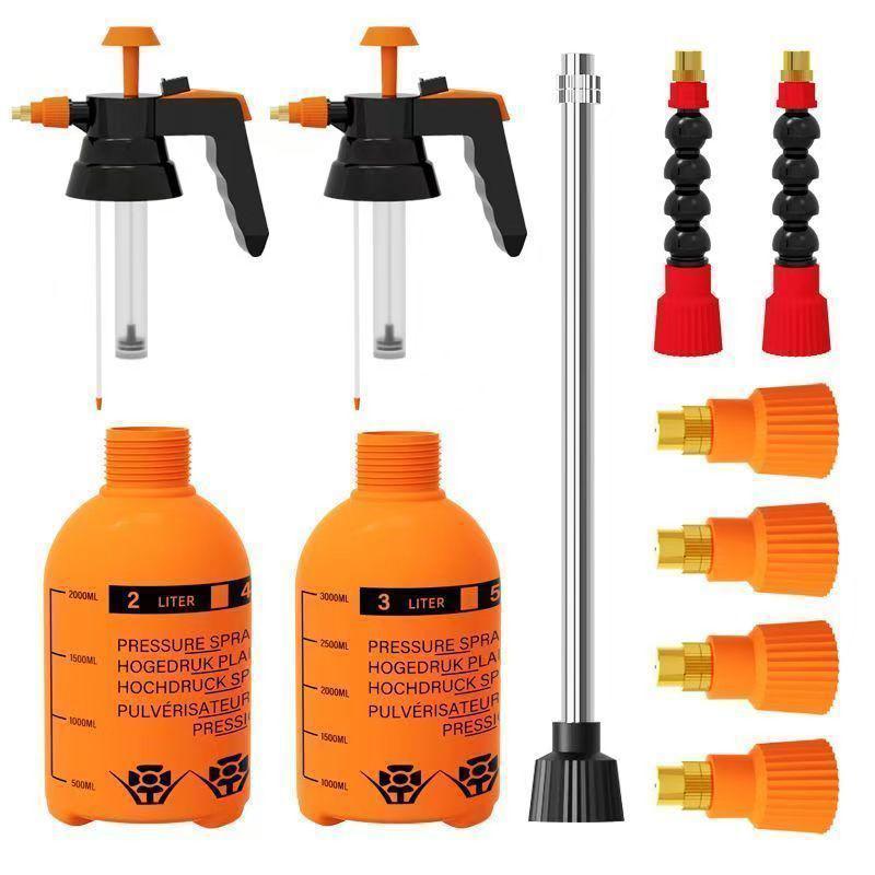 جديد 1/5 قطع رشاش ضغط عالي يدو - مراجعة Sports Equipment Disinfectant Spray وسعره