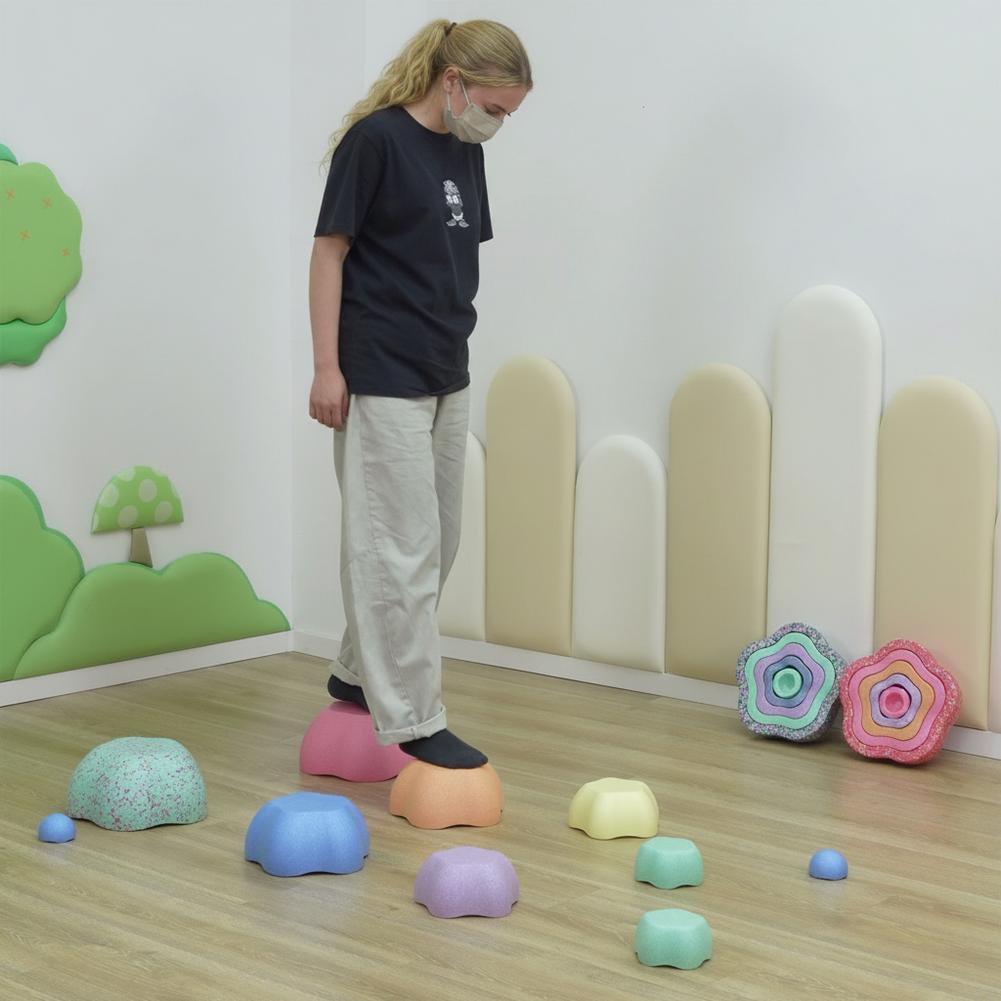 أحجار توازن على شكل زهور للأطف - مراجعة Sports Equipment For Kids وسعره