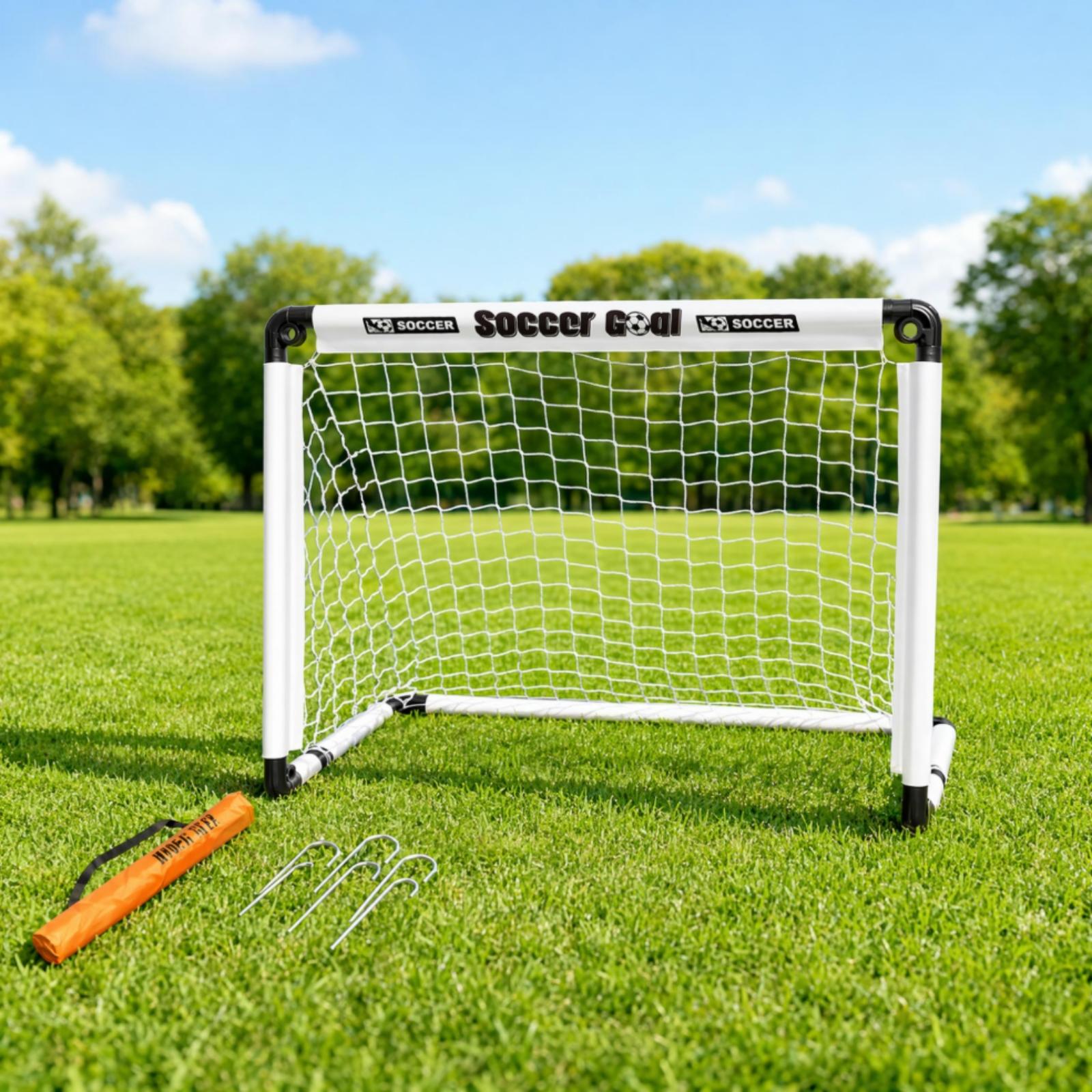 هدف كرة قدم محمول للأطفال، طقم - مراجعة Sports Equipment For Kids وسعره